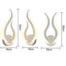 DecorBites™ Acrylic LED Wall Light Modern Creative Background Sconce for Home Living Room Bedroom