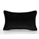 DecorBites™ Abstract Monochrome Jacquard Lumbar Pillow Cover for Chic Studio & Home Decor