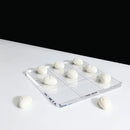 Acrylic Chessboard & Resin Pebble Chess Pieces Set for Home Decor - DecorBites™