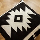 DecorBites™ Geometric Embroidered Cushion Cover - Elegant Home Sofa Decoration