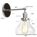 DecorBites™ Gold LED Wall Sconce Retro Bedroom Lamp | Loft Iron Decor Aisle Restaurant Home