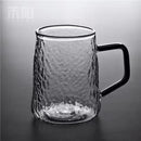 DecorBites™ Gray Amber Water Pitcher with Handle: Large-capacity Heat-resistant Tea Pot & Juice Jug