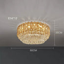 DecorBites™ Crystal LED Wall Lamp: Minimalist Luxury Lighting for Living Room TV Background