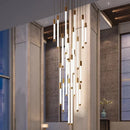 DecorBites™ Elegant LED Chandelier for Staircase & Living Room Décor