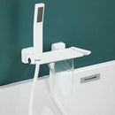 DecorBites™ Gray Wall Mounted Waterfall Faucet Set for Bath and Shower