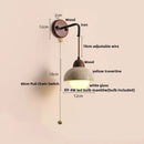 DecorBites™ LED Wall Lights Modern Pull Chain Switch Bedside Lamp Wandlamp