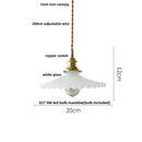 DecorBites™ Green Glass LED Pendant Lights, Adjustable Nordic Modern Hang Lamp for Bedroom, Kitchen, Hotel