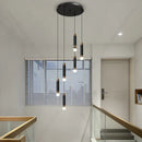 DecorBites™ LED Chandelier: Modern Nordic Acrylic Luxury Lighting for Home Decor