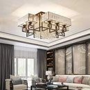 DecorBites™ Crystal Rectangular Ceiling Light for Living Room, Bedroom, and Dining Room