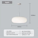 DecorBites™ Cream Apple LED Pendant Light for Cozy Illumination in Home Décor