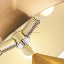 DecorBites™ Atollo Bedroom Table Lamp - Luxury Metal Mushroom Desk Light