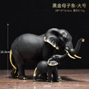 DecorBites™ Elephant Resin Sculpture Ornaments for Modern Living Room Decor