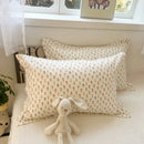 DecorBites™ Korean Floral Cotton Pillowcase 40x60cm, 48x74cm, 50x80cm, Home Cushion Cover