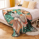 DecorBites™ Double-sided Ethnic Tapestry Sofa Blanket