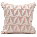 DecorBites™ Lahulpe Navy Blue Velvet Cushion Cover with Constellation Embroidery, 45x45cm