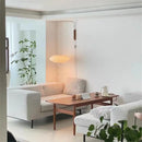 DecorBites™ Handwoven Silk Ball Wall Light: Japanese Design for Living Room and Bedroom