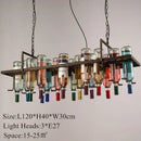 DecorBites™ Iron LED Pendant Chandelier for Kitchen, Bar, and Cafe