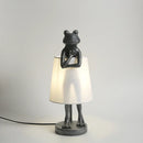 DecorBites™ Frog Resin Desk Lamp: Retro Design LED Bedroom Lighting Fixture
