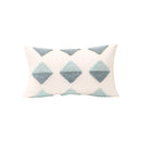 DecorBites™ Geometric Tufted Diamond Pillow Cover 45x45cm/30x50cm Square for Living Room