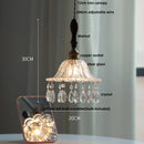 DecorBites™ Clear Glass LED Pendant Lights for Home Decor and Lighting
