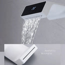 DecorBites™ LED Basin Faucet Wall Mounted Hot Cold Mixer Bathroom Brass Vanity