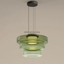 DecorBites™ Glass Chandelier LED Pendant Lights Modern Home Decor