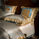 DecorBites™ 200S Egyptian Cotton Embroidery Bedding Set - Queen King Size Linens