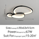 DecorBites™ LED Ceiling Chandelier Lights with Remote Control for Living Room, Bedroom, Dining Room