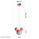 DecorBites™ LED Cartoon Pendant Light Kids Eye Care Mickey Princess Hanging Lamp