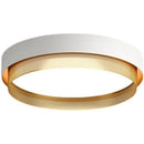 DecorBites™ Circular Metal Grid LED Ceiling Light - Modern Room Lighting