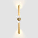 DecorBites™ Gold LED Wall Lamp Indoor Copper Sconce for Living Room Bedroom