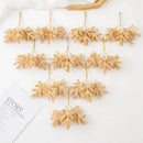 DecorBites™ Golden Frost Artificial Branches for Home Decor, Wedding & Photography Background