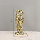 DecorBites™ Golden Openwork Animal Sculpture Set for Home Decoration