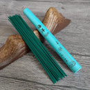 Y 40Pcs Natural Sandalwood Incense Sticks Home Incense Stick Aroma Blessing Ceremony Pray Buddha Incense Lavender Green Tea Rose