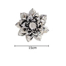 DecorBites™ Elegant Porcelain Peony Flower Wall Ornaments