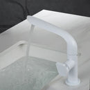 DecorBites™ Brushed Gold Basin Faucet - Brass Single Handle Bathroom Mixer Tap