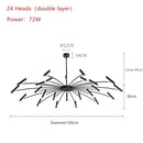DecorBites™ Art Pendant Chandelier - Nordic LED Indoor Lighting Fixture