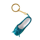 F42F Elegant Pointe Shoes Keyring Mini Ballet Accessories Ballet Shoe Keychains Alloy Material for Bag or Keys