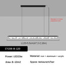 DecorBites™ LED Pendant Chandelier for Dining Room Kitchen Island Bar Ceiling Lighting