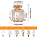 DecorBites™ Crystal LED Ceiling Chandelier for Luxury Living Room Decor