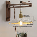 DecorBites™ Clear Glass LED Wall Sconce Modern Stair Light Fixture Home Decor