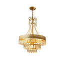 DecorBites™ Crystal Water Drop Chandelier for Kitchen Dining Room