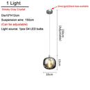 DecorBites™ Crystal LED Ceiling Chandelier for Living Room, Bedroom, Dining, and Kitchen