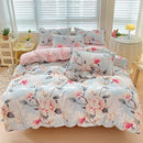 DecorBites™ Cotton Printed Bedding Set: Cozy, Breathable, All Seasons Comforter Set