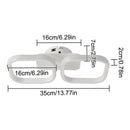 DecorBites™ Acrylic LED Ceiling Lamp: Modern Nordic Chandelier for Living Dining Room & Aisle