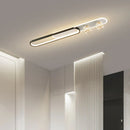 DecorBites™ Gold Starry Strip Flush Mount Ceiling Light Luxury Chandelier