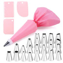 DecorBites™ 29-Piece Cream Puff Nozzles Set Cake Decorating Tools