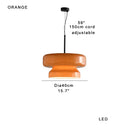 DecorBites™ Large Glass Pendant Light Dining Table Kitchen Island Lamp
