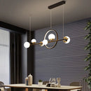 DecorBites™ LED Long Strip Pendant Light: Nordic Minimalist Design for Living Room, Restaurant, Bar