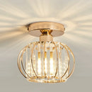 DecorBites™ Crystal Ceiling Light Fixture E26 E27 Modern Glod Black Chandelier